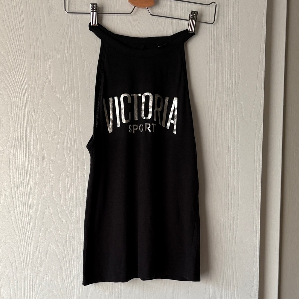 Victoria's Secret Black Muscle Tee